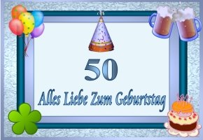 50 Geburtstag