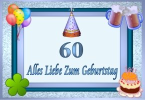 60 Geburtstag