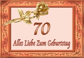 70 Geburtstag