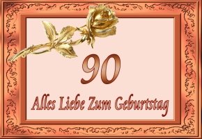 90 Geburtstag