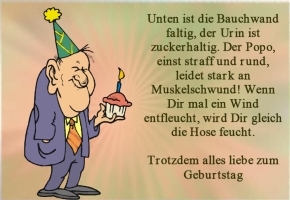Lustige Grusskarte Zum Geburtstag Voll Fette Gluckwunsche Zum