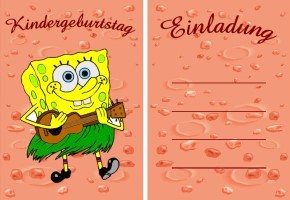 Spongebob Schwammkopf Postkarten