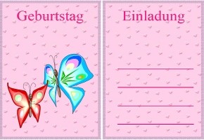 Witzige Einladung Kindergeburtstag